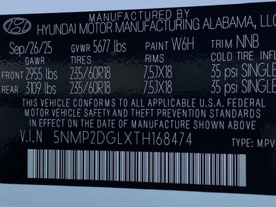 2026 Hyundai SANTA FE SEL AWD