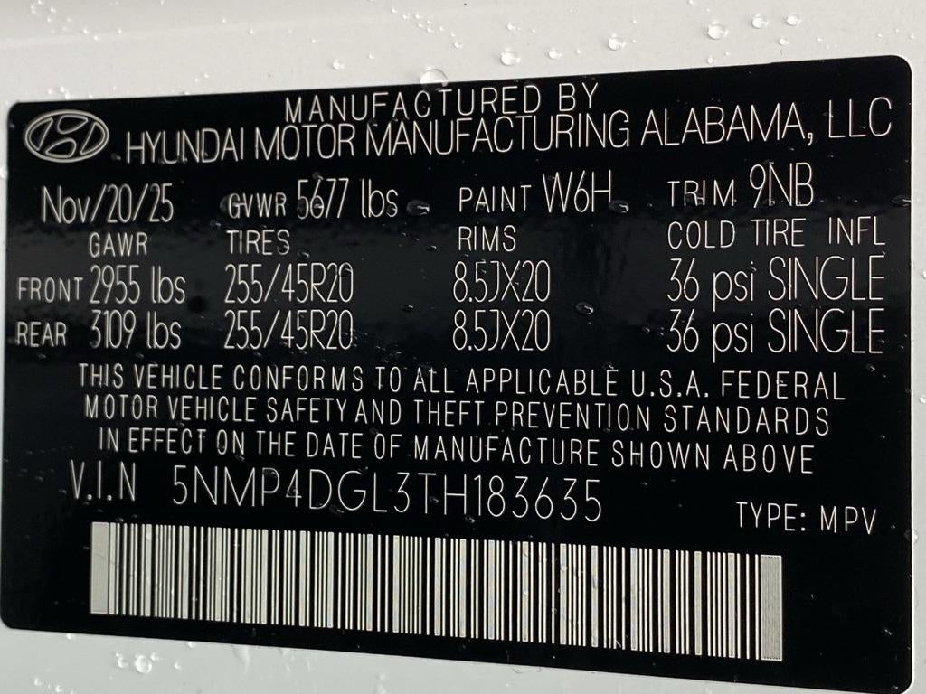 2026 Hyundai SANTA FE Limited AWD