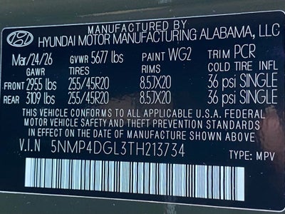 2026 Hyundai SANTA FE Limited