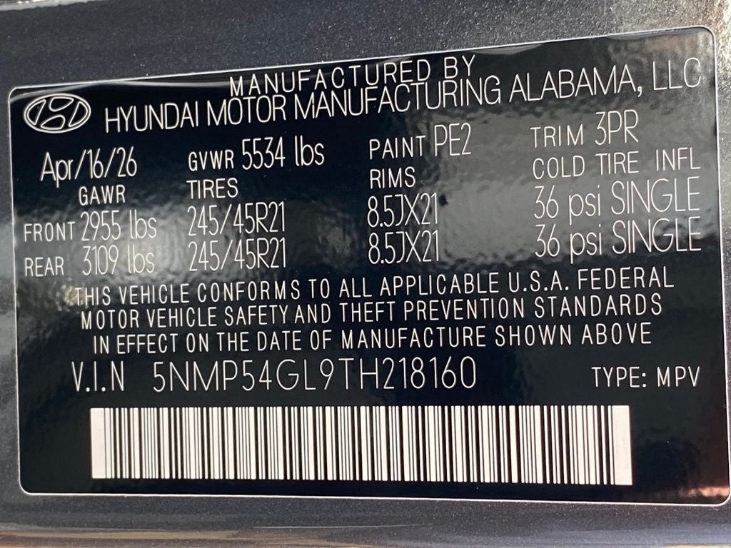 2026 Hyundai SANTA FE Calligraphy