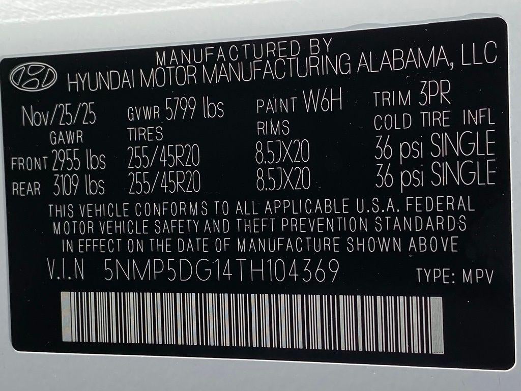 2026 Hyundai SANTA FE HYBRID Calligraphy