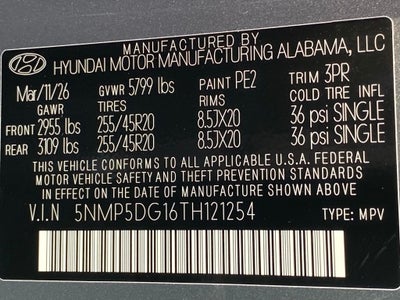 2026 Hyundai SANTA FE HYBRID Calligraphy