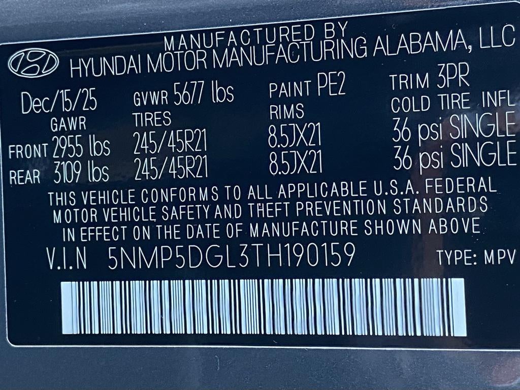 2026 Hyundai SANTA FE Calligraphy AWD