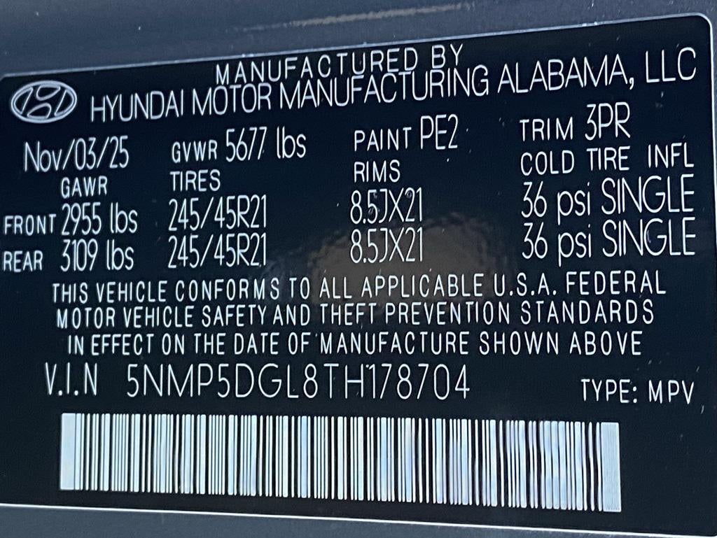 2026 Hyundai SANTA FE Calligraphy AWD