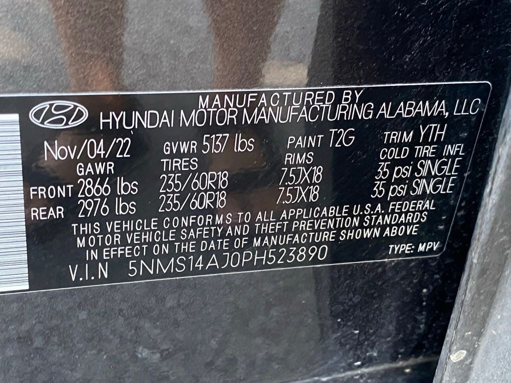2023 Hyundai SANTA FE SE