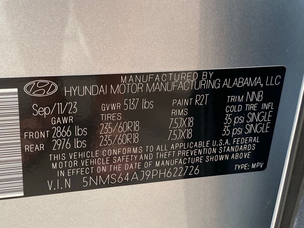 2023 Hyundai SANTA FE XRT