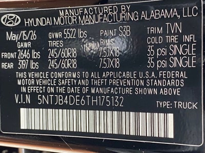 2026 Hyundai SANTA CRUZ SEL