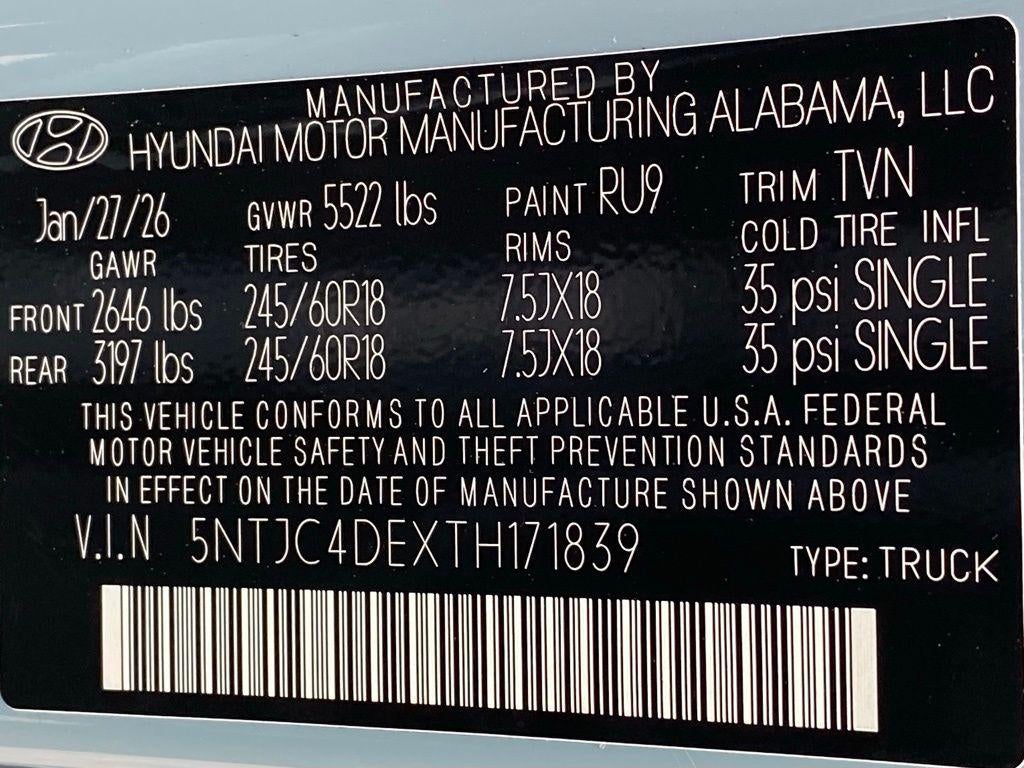 2026 Hyundai SANTA CRUZ SEL Activity FWD