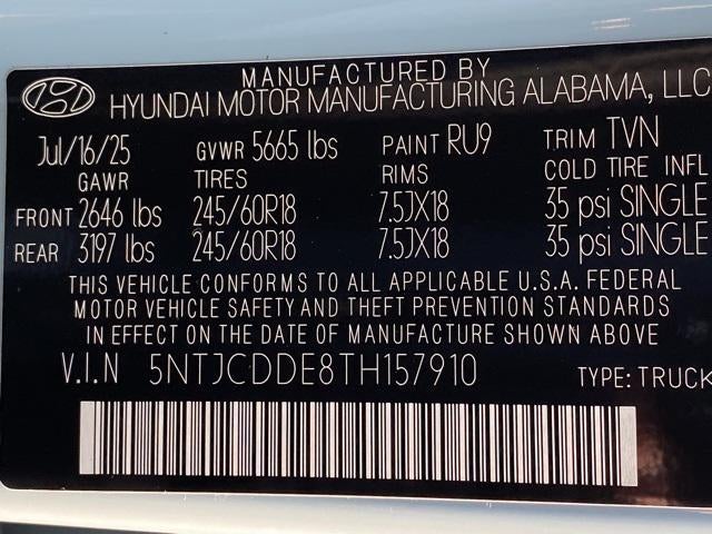 2026 Hyundai SANTA CRUZ SEL Activity AWD