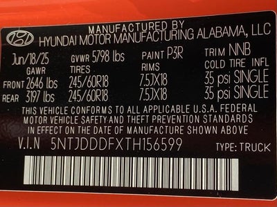 2026 Hyundai SANTA CRUZ XRT