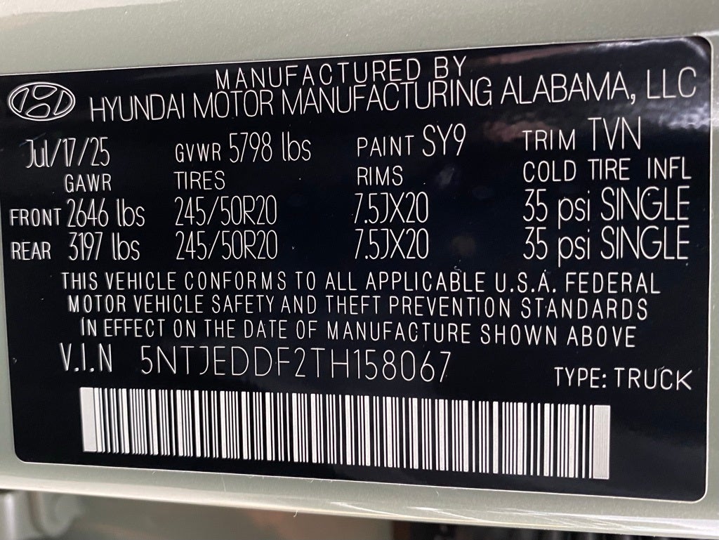 2026 Hyundai SANTA CRUZ Limited