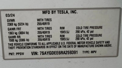 2024 Tesla Model Y Long Range