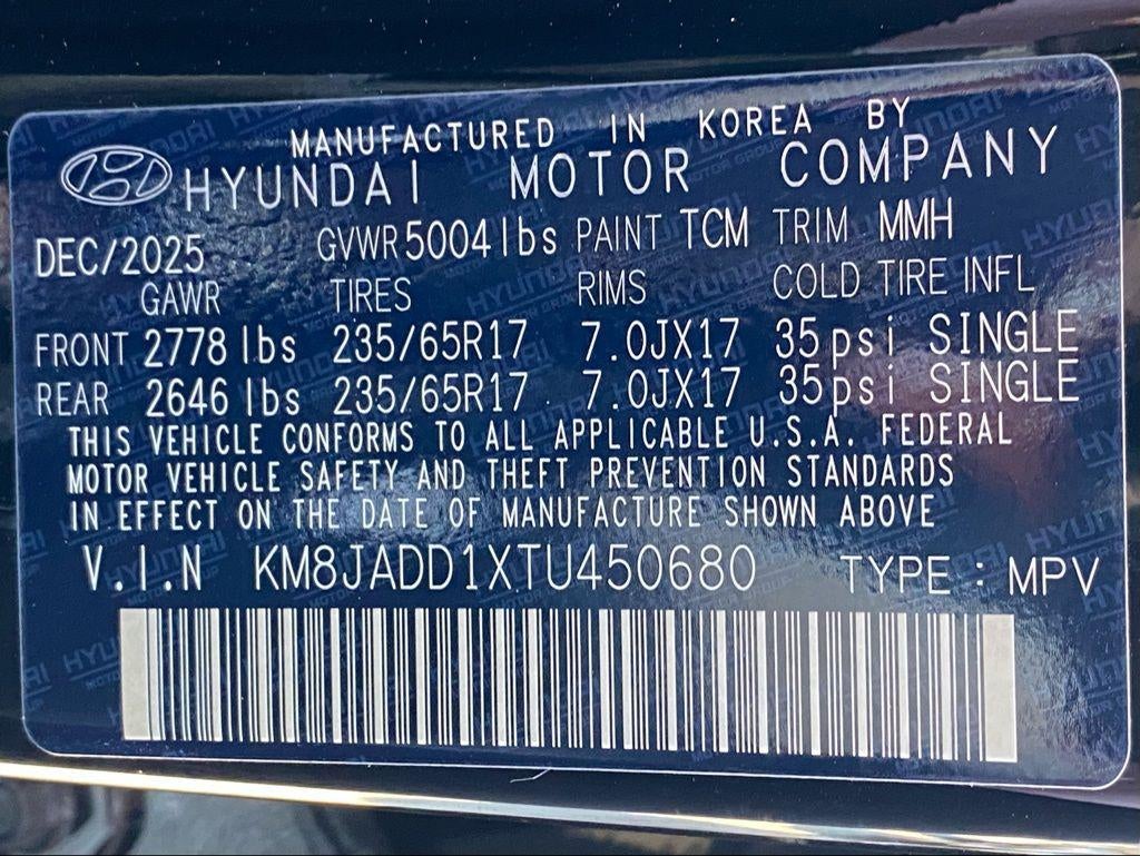 2026 Hyundai TUCSON HYBRID Blue