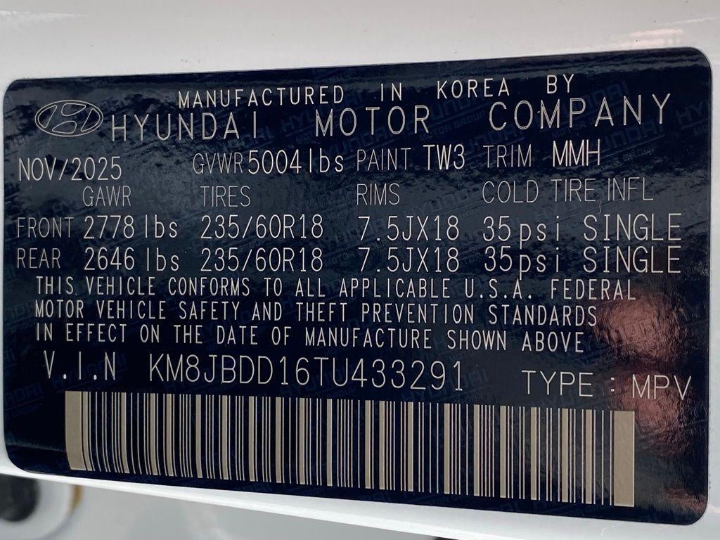 2026 Hyundai TUCSON HYBRID SEL AWD