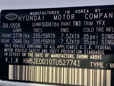 2026 Hyundai TUCSON HYBRID Limited