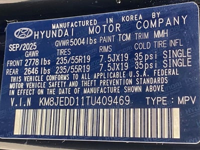2026 Hyundai TUCSON HYBRID Limited