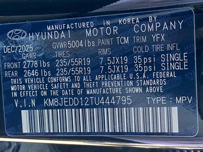 2026 Hyundai TUCSON HYBRID Limited