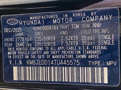 2026 Hyundai TUCSON HYBRID Limited