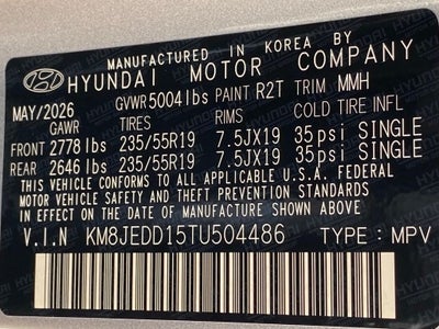 2026 Hyundai TUCSON HYBRID Limited