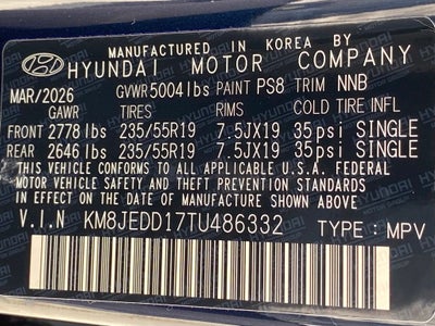 2026 Hyundai TUCSON HYBRID Limited
