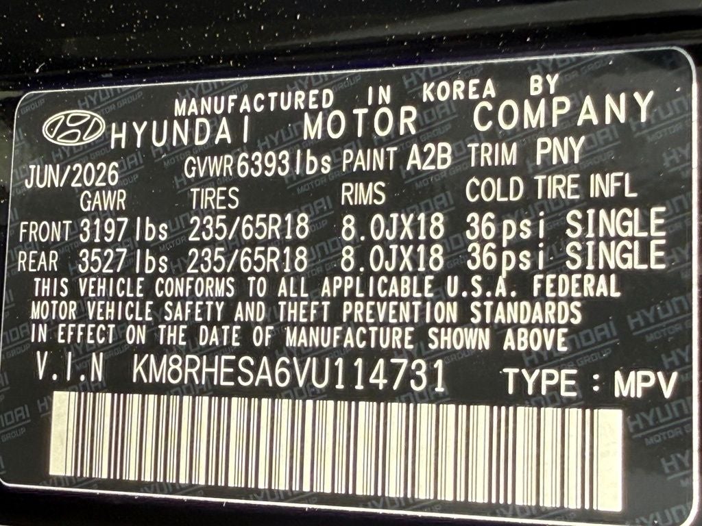 2027 Hyundai PALISADE HYBRID SEL