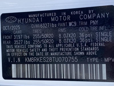 2026 Hyundai PALISADE Limited AWD