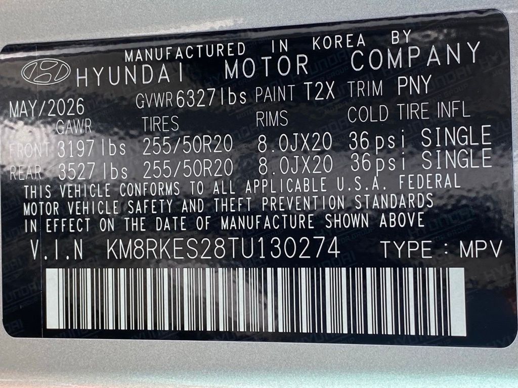 2026 Hyundai PALISADE Limited