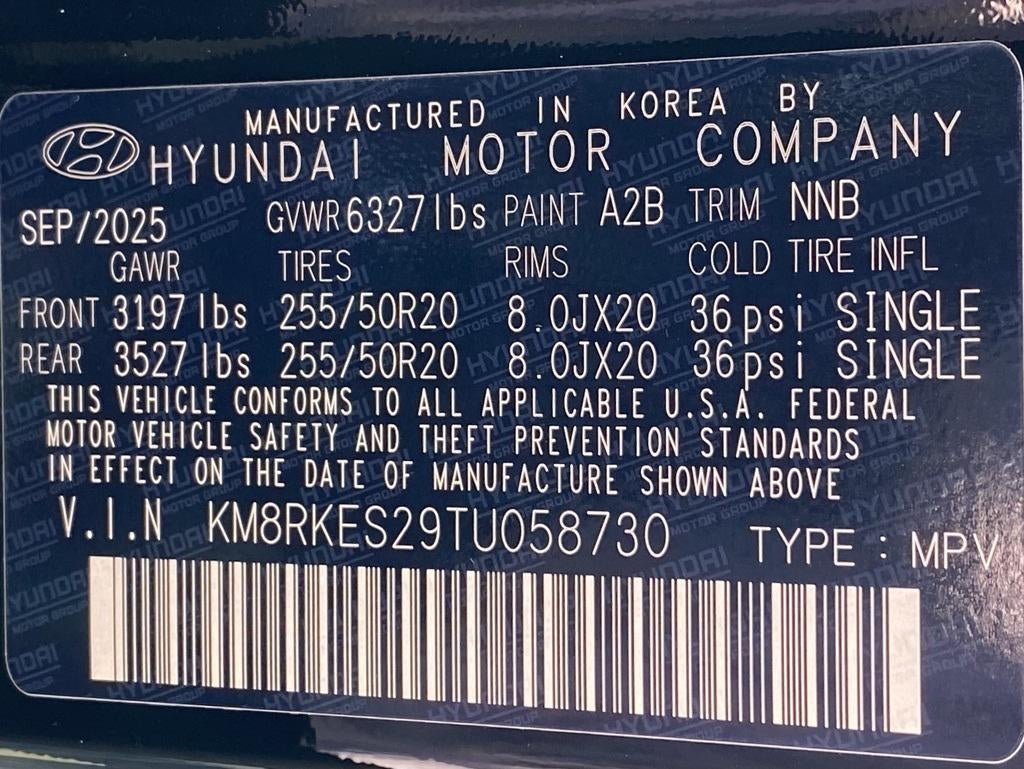 2026 Hyundai PALISADE Limited AWD