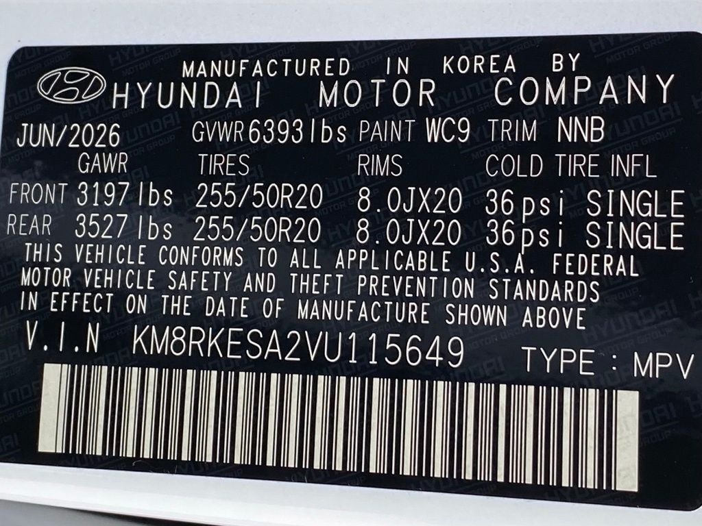 2027 Hyundai PALISADE HYBRID Limited