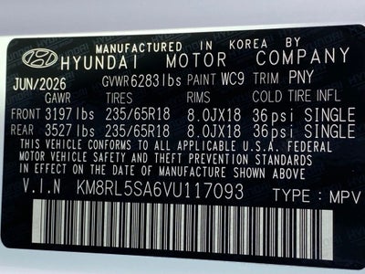 2027 Hyundai PALISADE HYBRID SEL