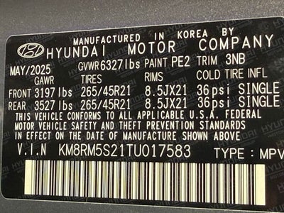 2026 Hyundai PALISADE Calligraphy