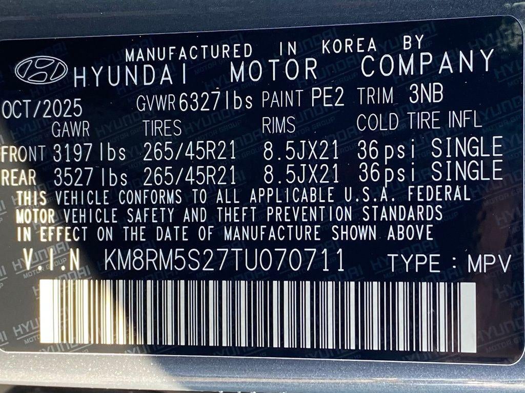 2026 Hyundai PALISADE Calligraphy FWD