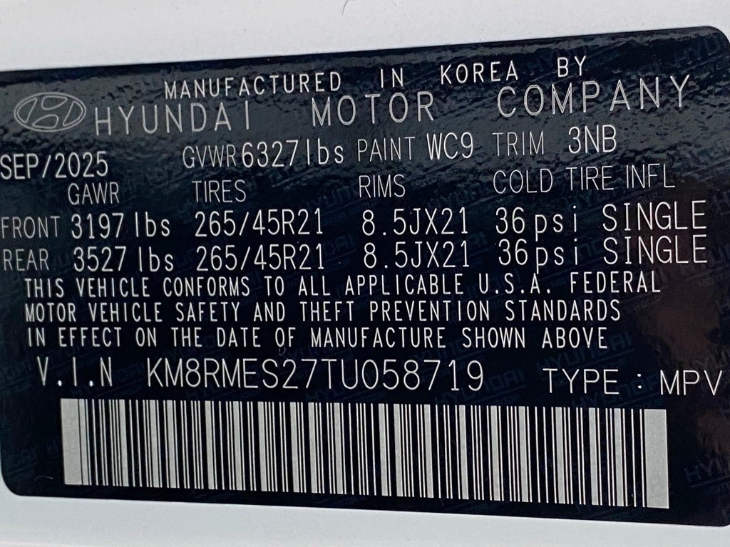 2026 Hyundai PALISADE Calligraphy AWD