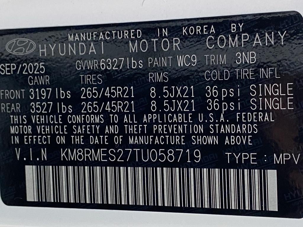 2026 Hyundai PALISADE Calligraphy AWD