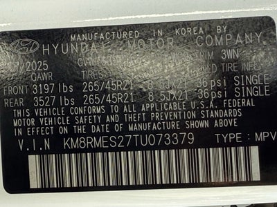 2026 Hyundai PALISADE Calligraphy AWD