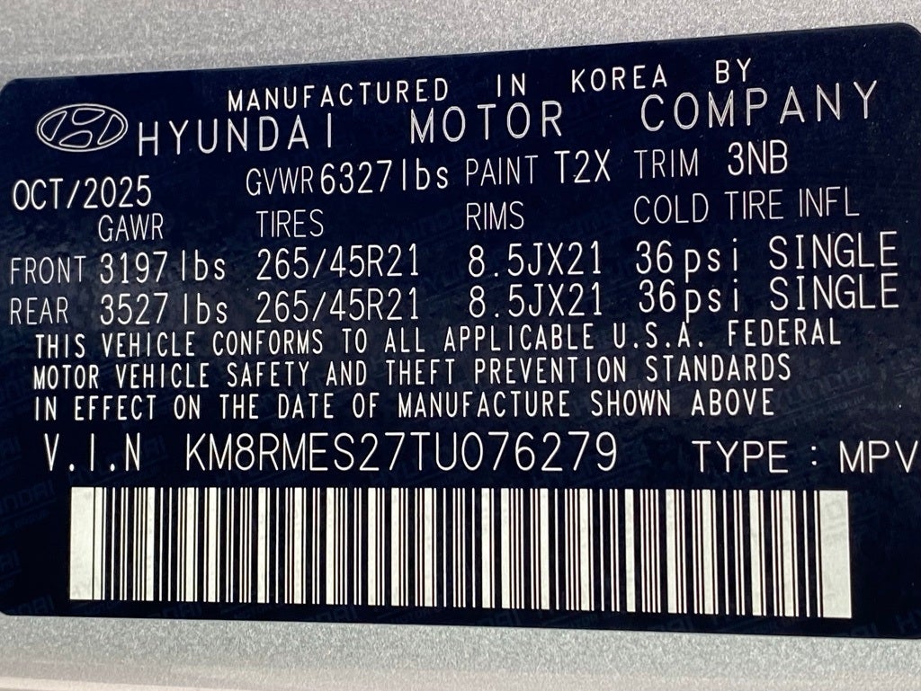 2026 Hyundai PALISADE Calligraphy AWD