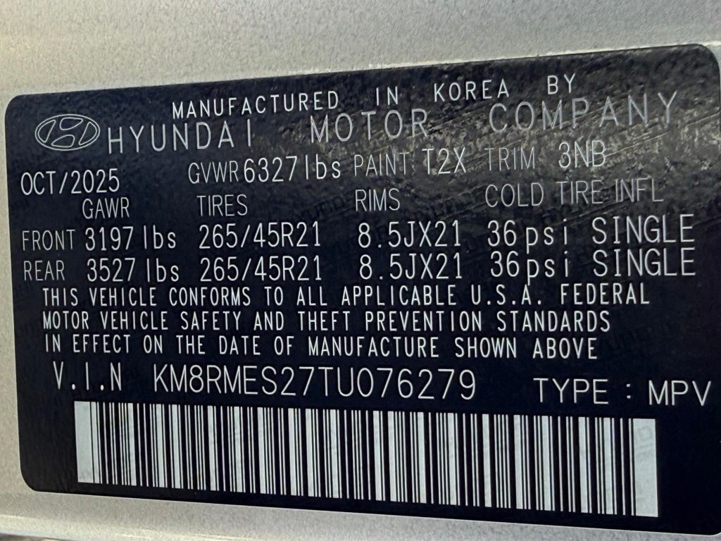 2026 Hyundai PALISADE Calligraphy - HYUNDAI CPO / AWD / DUAL SUNROOF