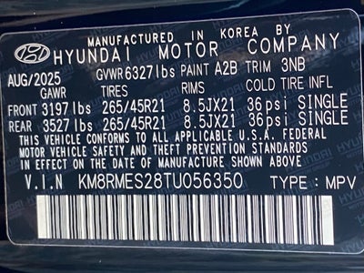 2026 Hyundai PALISADE Calligraphy AWD