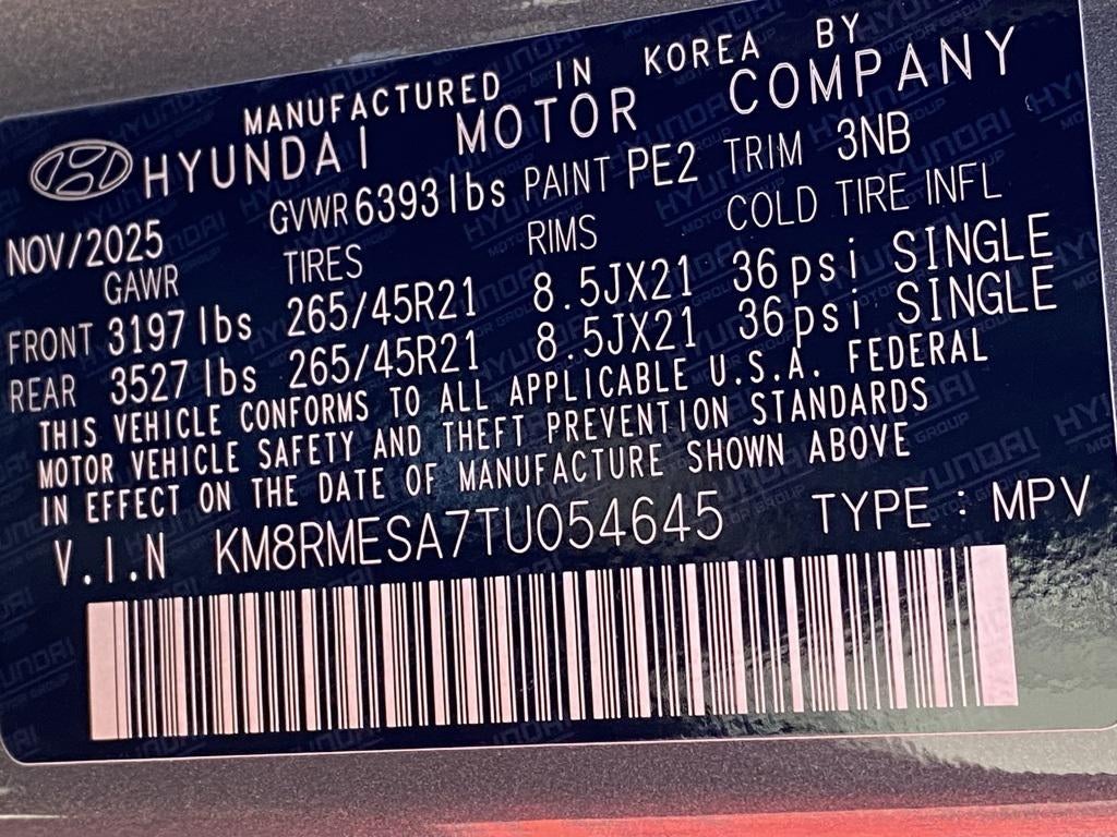 2026 Hyundai PALISADE HYBRID Calligraphy