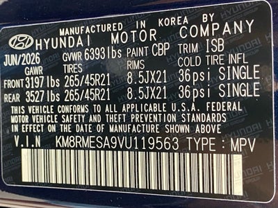 2027 Hyundai PALISADE HYBRID Calligraphy