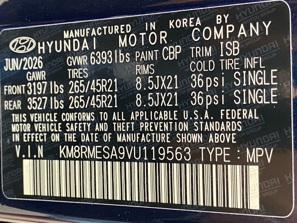 2027 Hyundai PALISADE HYBRID Calligraphy