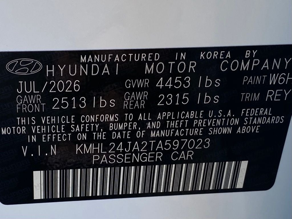 2026 Hyundai SONATA SE