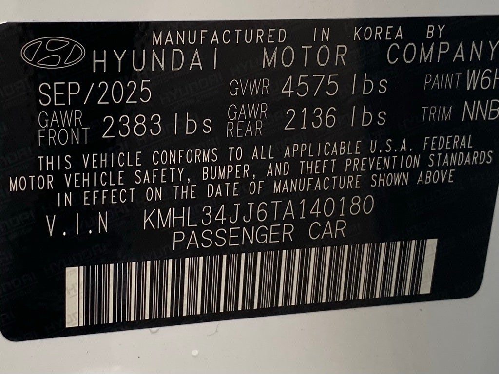 2026 Hyundai SONATA HYBRID SEL