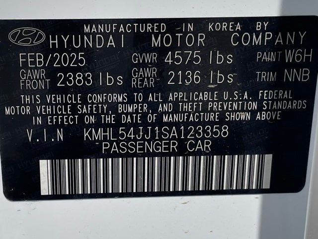 2025 Hyundai SONATA HYBRID Limited
