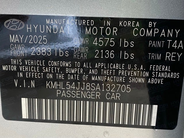 2025 Hyundai SONATA HYBRID Limited