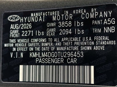 2026 Hyundai ELANTRA SEL Sport