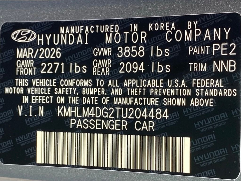 2026 Hyundai ELANTRA SEL Sport