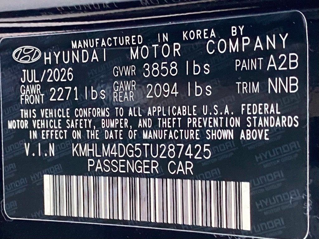 2026 Hyundai ELANTRA SEL Sport Plus