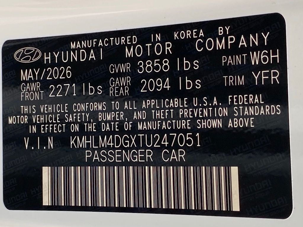 2026 Hyundai ELANTRA SEL Sport