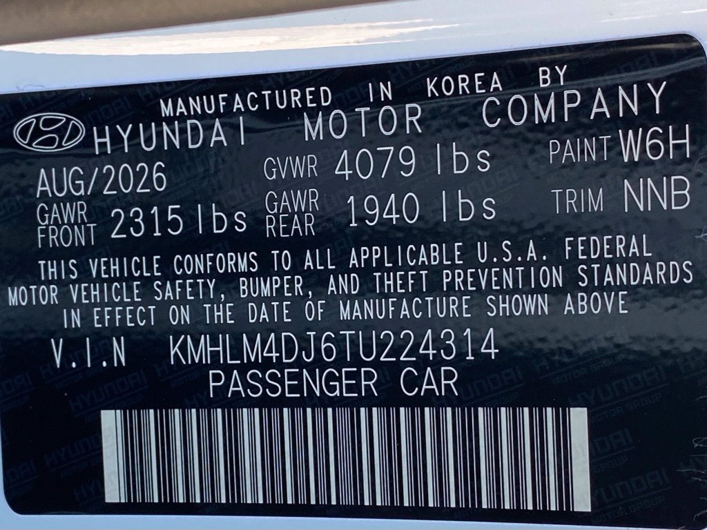 2026 Hyundai ELANTRA HYBRID Blue